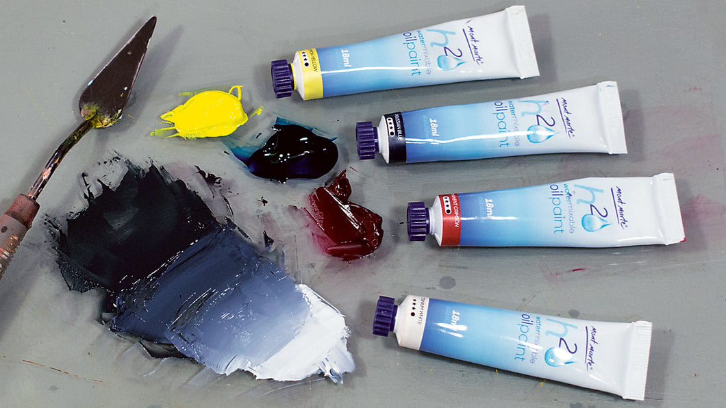 Water Mixable Oil Paint Starter Kit #3