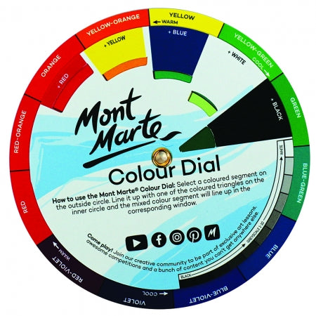 Mont Marte Mini Colour Dial - Colour Wheel